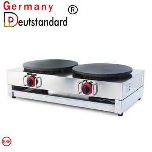 Crêpières électriques <span class=keywords><strong>ou</strong></span> à <span class=keywords><strong>gaz</strong></span> commerciales 40CM crêpe Roti faisant la machine de cuisson de rôtissoire - Product Image 1