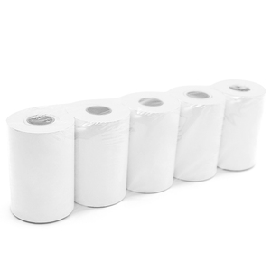 กระดาษม้วนความร้อนสำหรับใบเสร็จรับเงิน เครื่อง POS ตู้ <span class=keywords><strong>ATM</strong></span> ธนาคาร กระดาษเครื่องบันทึกเงินสด 48 กรัม 57*13 เมตร สีขาว 100 ม้วนต่อกล่อง ขนาดแกน 17 มม. - Product Image 3