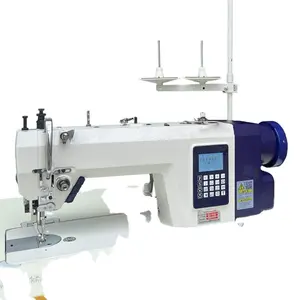 Long Arm Direct Drive Top And Bottom Feed Lock Stitch Typical Sewing Machine