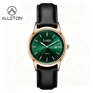 Montre à quartz pour homme personnalisée Invic, bracelet en cuir et acier inoxydable, cadran analogique simple, diamètre 40 mm, vente chaude, mode, ODM, OEM - Product Image 6
