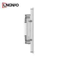 Panel PC Industrial de 17.0 Pulgadas con Pantalla Táctil Resistente, Sin Ventilador, a Prueba de Polvo y Golpes, DC12V, Doble LAN, Puerto HD, para Control de Carriles de Carretera