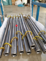Tige chromée CK45 S45C, tube chromé creux pour fabricant de vérins hydrauliques