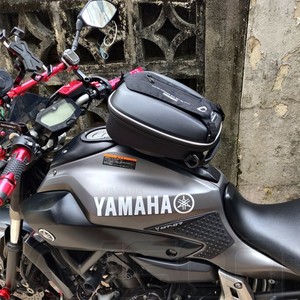 Sac de réservoir à dégagement rapide pour <span class=keywords><strong>moto</strong></span>, idéal pour les trajets tout-terrain, compatible avec Yamaha MT-07 Tracer MT-10 MT-25 MT-15 - Product Image 2