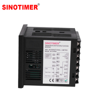 Contrôleur de température et d'humidité SINOTIMER MH0302 - 72x72mm, 85-265VAC, sortie relais, avec câble de capteur de 3m, contrôleur numérique