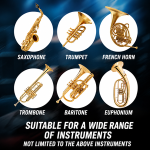 Microphone pour saxophone avec pince à ressort pour trompette et suona, micro d'instrument pour performance scénique pour grandes et petites trompes - Product Image 1