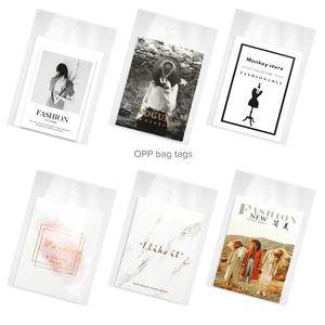 Treo tag Rỗng ra chết cắt quần áo t Áo sơ mi giấy bán buôn tùy chỉnh mới thời trang vải may mặc Giày Túi Vali phụ kiện 100 - Product Image 5