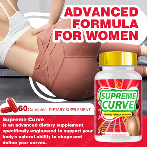 Cápsulas DUOZI Supreme Curve 60 Fórmula Avanzada para Mujeres con Extracto de Horny Goat Weed, Maca, Tongkat Ali y Saw Palmetto - Product Image 3