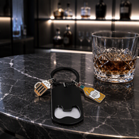 Accessoires de cuisine, ouvre-bouteille en acier inoxydable, logo personnalisé, écologique, durable, ensembles de porte-clés, gadgets de cuisine