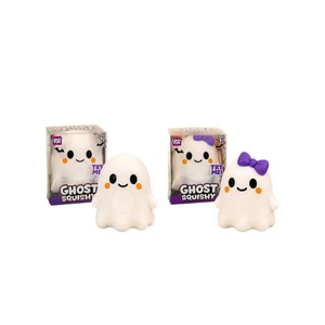 Jouet Squishy Géant Fantôme Mignon avec Nœud Papillon, à Rebond Lent, Anti-stress, Cadeaux de Fête Saisonniers, Fournisseur en Gros - Product Image 5