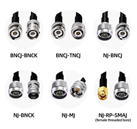 Câble d'extension d'antenne GPS TNCJ vers TNCK à gain élevé, personnalisé, RG174, SMA mâle vers SMA femelle, 5M, 50 Ohm, Pigtail coaxial RF