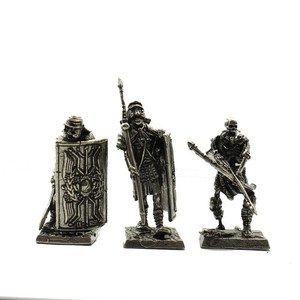 <span class=keywords><strong>Figurine</strong></span> de soldat de la neuvième légion romaine en laiton massif, fabriquée avec précision - Product Image 1