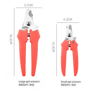 Cortauñas de Acero Inoxidable Personalizados OEM para Perros y Gatos, Productos de Limpieza y Cuidado para Mascotas - Product Image 4