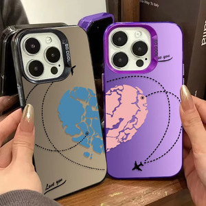 Coque de téléphone mignonne avec <span class=keywords><strong>carte</strong></span> cœur pour <span class=keywords><strong>iPhone</strong></span> 15 Pro Max 16 17, accessoires de téléphone élégants pour <span class=keywords><strong>iPhone</strong></span> 17 Pro Max, parfaite pour les amoureux - Product Image 2