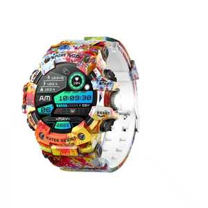 Reloj Deportivo para Exteriores M16 con Brújula, Resistente al Agua IP68, 30 Días de Autonomía, Linterna, 33 Idiomas, Reloj Inteligente - Product Image 2