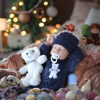 Poupées Bébés Reborn Réalistes Lifereborn de 19 Pouces, Jouet Nouveau-Né Fait Main en Vinyle Souple, Plus Vrai que Nature, pour Cadeaux d'Enfants