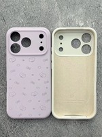 Coque de téléphone en silicone personnalisable vierge pour sublimation pour iPhone, coque mobile imprimable en silicone souple 2D personnalisée