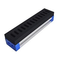 Sistema de Vacío Robótico Integrado de 60 mm con Pinza de Esponja y Conexiones Neumáticas para Automatización de Paletización EOAT