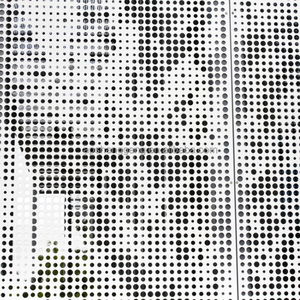 0.5 मिमी 1 मिमी मोटाई बड़ा एल्यूमीनियम पंचिंग बोर्ड गोल छेद 304 316 स्टेनलेस स्टील छिद्रित धातु शीट जाल सजावटी के लिए - Product Image 3