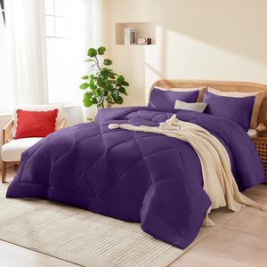 2025 Hot Bán 100% Polyester Chống-Bụi Quilt Phong Cách Đơn Giản Comforter Với Trinh Nữ Sợi Rỗng Làm Đầy 5 Sao Xem Xét Bộ Đồ Giường - Product Image 6