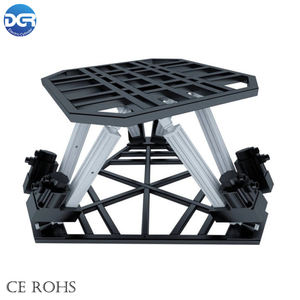 Diy سيم سباق 6DOF سداسي بود خطي محاكاة سباق الحركة مع محرك سيرفو عالي الدقة مشغل خطي ومفصل عالمي - Product Image 2