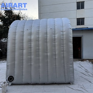 Décorations d'entrée <span class=keywords><strong>pour</strong></span> activités sportives, <span class=keywords><strong>tunnel</strong></span> gonflable gris, canal de marche gonflable - Product Image 3