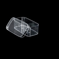 Vente chaude PS En Plastique Gâteau Alimentaire Conteneur Boîte Recyclable Mousse Tasse pour Tiramisu Dessert Pudding Emballage Cooki's Best Cake