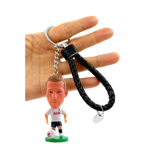 Gioco di calcio Souvenir bambola portachiavi corda intrecciata ciondolo monili - Product Image 3