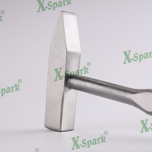 Martillo Cruzado Esterilizado de Acero Inoxidable de Grado Industrial X-SPARK, Listo para MRI, Superficie Brillante, Personalizable, OEM, No Magnético - Product Image 2