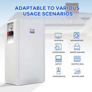 Batterie solaire au lithium pour Powerwall 51,2 V 48 V 280 Ah 300 Ah 10 kWh 15 kWh Lifepo4, montage mural, onduleur, stockage d'énergie domestique 10 kWh - Product Image 4