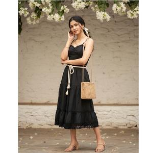 Jupe longue maxi pour femme la plus vendue, en coton léger et respirant, tissu doux et confortable, taille haute, pour usage quotidien décontracté - Product Image 1