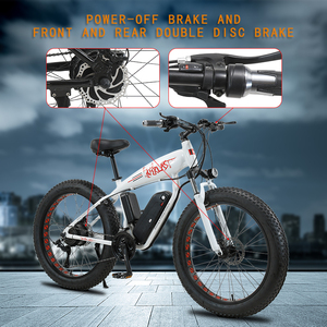 Bicicleta Eléctrica Akez de 36V con Llantas Gruesas | Conducción Todoterreno Suave, Batería de Largo Alcance | Bicicleta Eléctrica de <span class=keywords><strong>Mejor</strong></span> Valor para Desplazamientos Diarios y Diversión al Aire Libre - Product Image 6