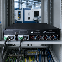 Amplificateur à fibre optique multi-sorties haute puissance EDFA 1550 nm dopé à l'érbium, montage en rack, personnalisé, directement de l'usine