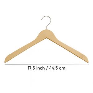 Personalized Wooden Wedding Hanger for Bride and Groom, Custom Engraved Bridal <b>Shower</b> Gift, Elegant Wood Wedding Dress Hanger - Product Image 6