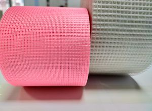 Ruban à mailles en fibre <span class=keywords><strong>de</strong></span> verre auto-adhésif résistant aux alcalis Ruban à mailles en plâtre à bas <span class=keywords><strong>prix</strong></span> pour gypse - Product Image 6