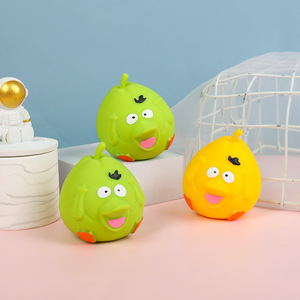 Juguete de Peluche de Pera de Dibujos Animados, Juguete Sensorial de TPR con Forma de Animal Lindo, Juguete Antiestrés para Aliviar el Estrés, Juguete Blandito para Niños, Regalo Divertido - Product Image 2