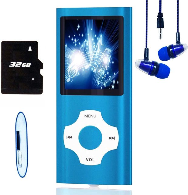 Mp3 Player,Music Player with Memory Card Portable Digital Music Player/Video/Voice Record/FM Radio/E-Book Reader/Photo Viewer