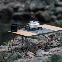 ORANGEGAZ Fabricant OEM/ODM IGT, cuisinière à gaz pliable en acier inoxydable portable 4500w, cuisinière de table IGT