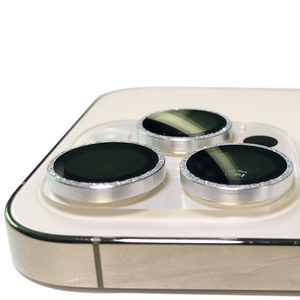 Kaca Film Pelindung Lensa Kamera Belakang iPhone 15 Promax Flash Diamond Mobile Phone Lens Tempered Glass Film dengan Berlian - Product Image 5