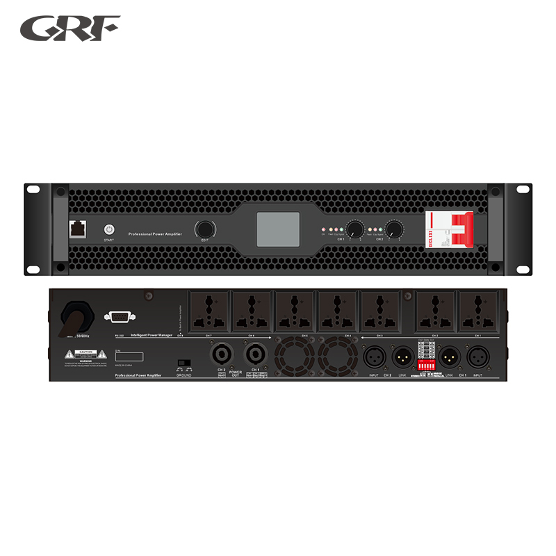 Professional Power Amplifier with Built in