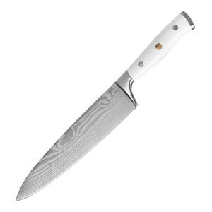 Juego <span class=keywords><strong>de</strong></span> cuchillos Santoku <span class=keywords><strong>de</strong></span> <span class=keywords><strong>chef</strong></span> con patrón <span class=keywords><strong>de</strong></span> Damasco <span class=keywords><strong>de</strong></span> 8 pulgadas, cabeza <span class=keywords><strong>de</strong></span> acero doble con mango <span class=keywords><strong>de</strong></span> ABS, colección <span class=keywords><strong>de</strong></span> cuchillos <span class=keywords><strong>de</strong></span> cocina <span class=keywords><strong>de</strong></span> acero inoxidable - Product Image 6