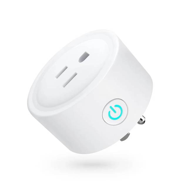 Google Home Tasmota Tuya Smart Life App Voice Remote Control 10A 120V 1200W Power Energy Monitor US Wifi Smart Plug Socket