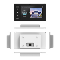 Zigbee-Tableta con pantalla táctil, tablet con lector frontal nfc, RS485 poe power, android