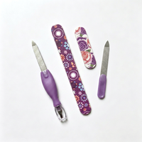 Kit de manucure et pédicure portable, ensemble d'outils professionnels pour l'entretien des ongles, pour les soins de beauté personnels et l'utilisation en salon