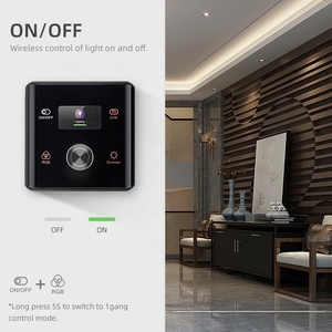 RGB chuyển đổi điều khiển tuya thông minh ZigBee không dây điều khiển Knob cảm ứng Ống ánh sáng Spotlight Strip CW mờ chuyển đổi - Product Image 2