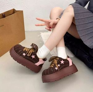 Zapatillas Chunky Retro Coreanas con Plataforma, Novedad Otoño Invierno 2026, Zapatos Casuales de Moda para Mujer con Suela Gruesa y Elevada - Product Image 5