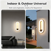 Applique murale étanche pour hôtel, lampe réglable vers le haut et vers le bas, luminaire mural extérieur, applique murale LED pour la maison