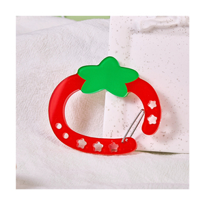 Wholesale Promotional Plastic Keychain Cute 100 Piece Colorful UV Printed Custom Japan Anime Acrylic Carabiner