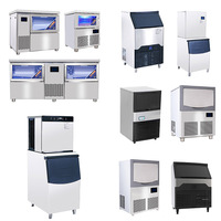 Machine à glaçons personnalisable pour glace pilée, 15 kg, machine à glaçons en cubes