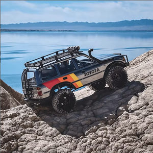 Voiture RC Crawler Officiellement Autorisée FMS 1:10 FCX10 LC80 Land Cruiser, Pièces 2.4GHz Té<span class=keywords><strong>l</strong></span>écommandées Proportionnelles 4x4 pour Terrains Accidentés - Product Image 4