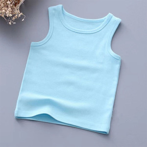 Quality Wholesale OEM Supplier Girl Boy Plain Clothes Custom Summer <strong>Newborn</strong> Cotton Baby <strong>Vest</strong> <strong>for</strong> Baby - Product Image 6